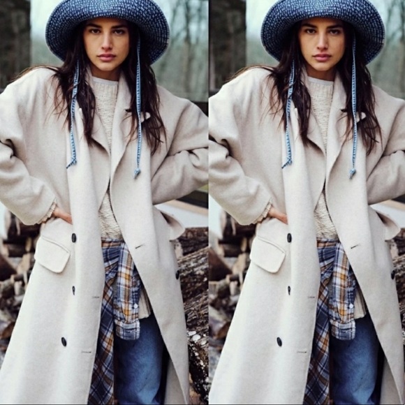 Free People Adore You Wool Coat - Picture 3 of 8